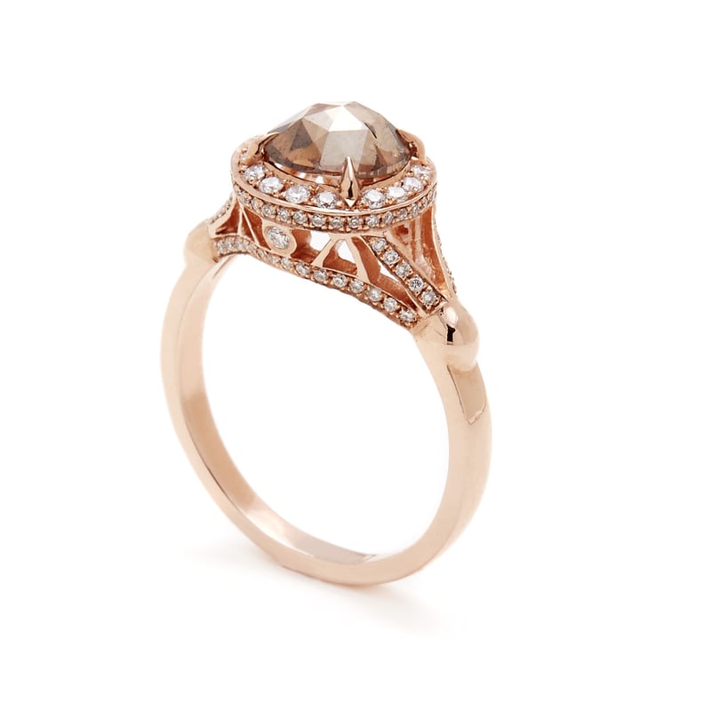 Anna Sheffield Rose Gold Engagement Ring