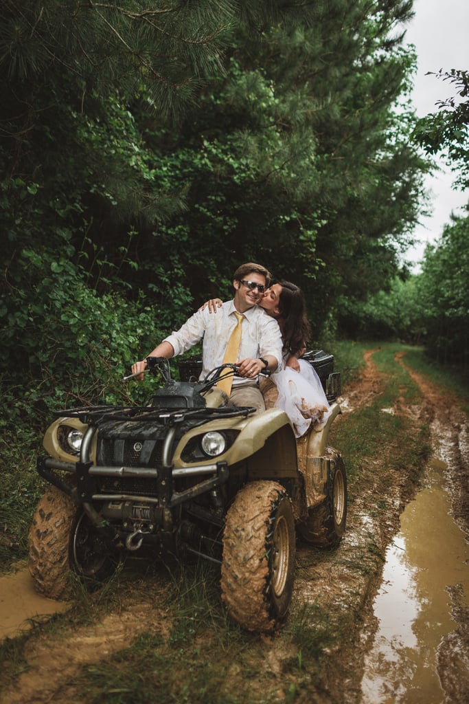 Muddy Trash-the-Dress Shoot