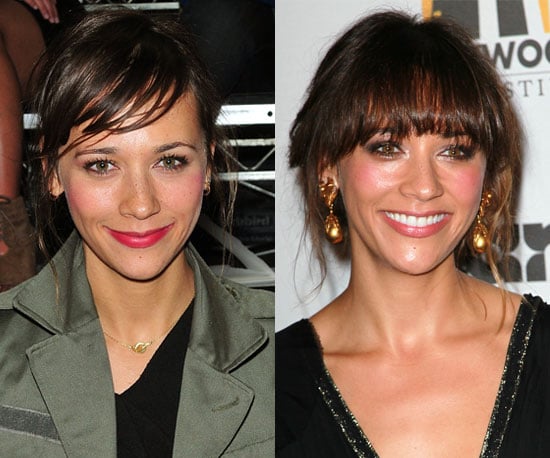 Rashida Jones Side Swept Or Blunt Vote On Your Favorite Celebrity Bang Styles Popsugar Beauty