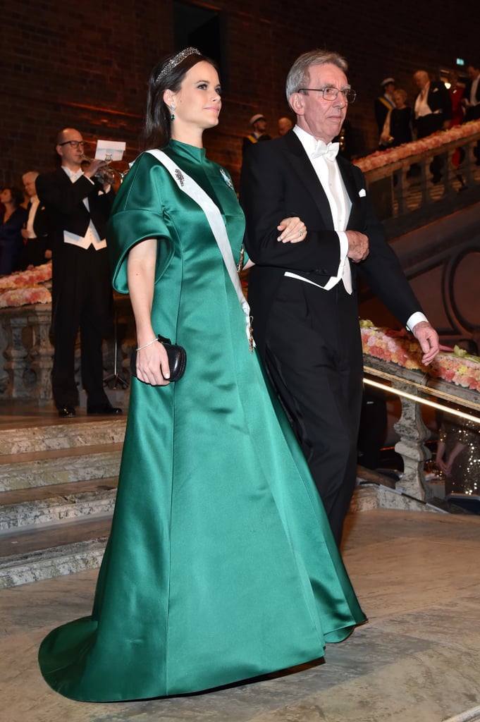 While Princess Sofia Opted For Something Emerald Green