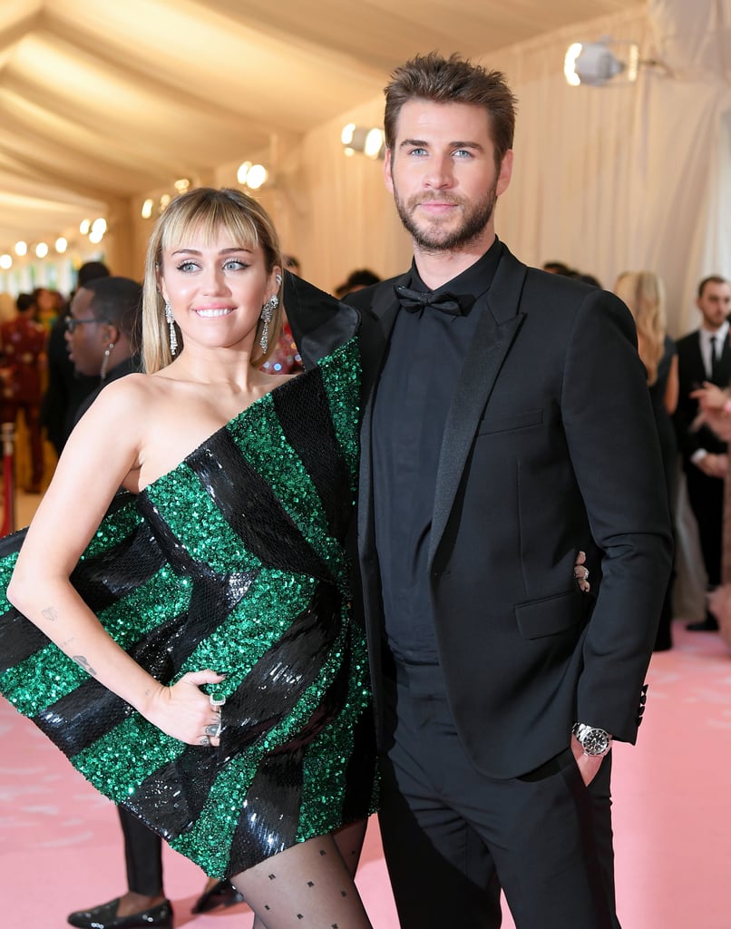 Miley Cyrus and Liam Hemsworth at the 2019 Met Gala