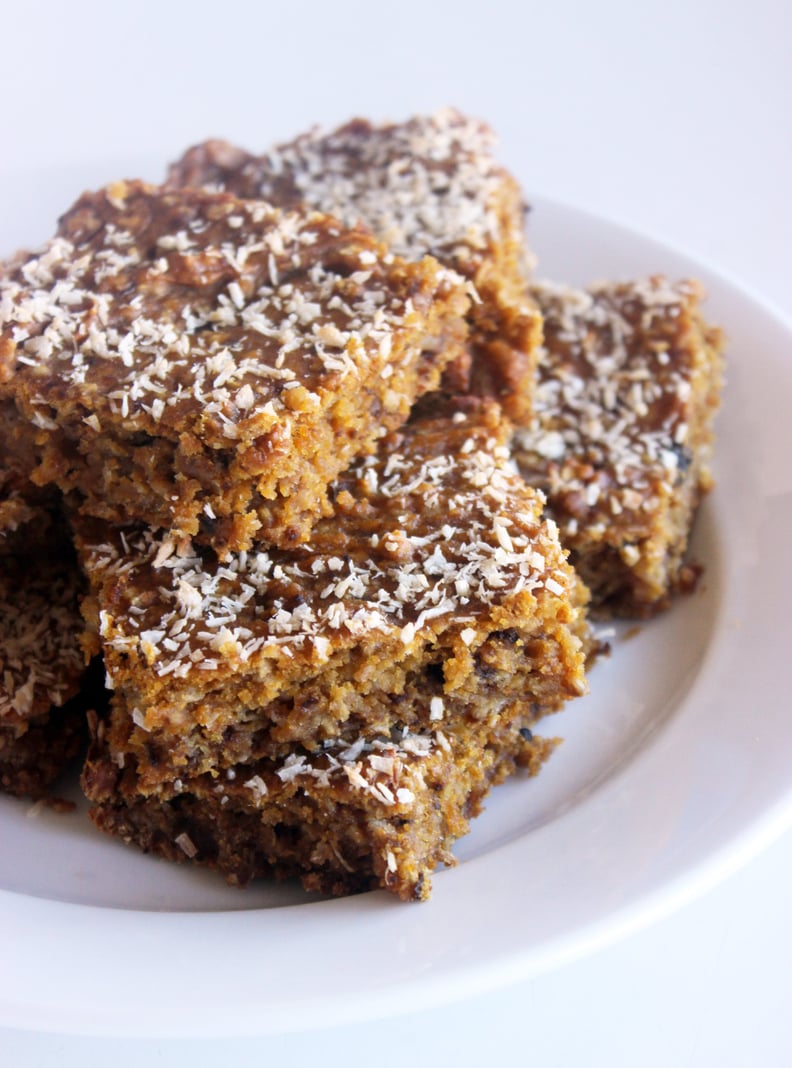 Pumpkin Oatmeal Coconut Bars