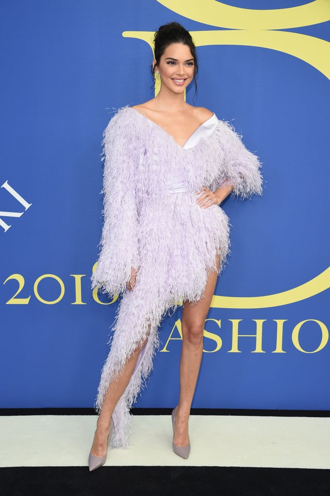 Kendall Jenner's Purple Dress CFDA Awards 2018