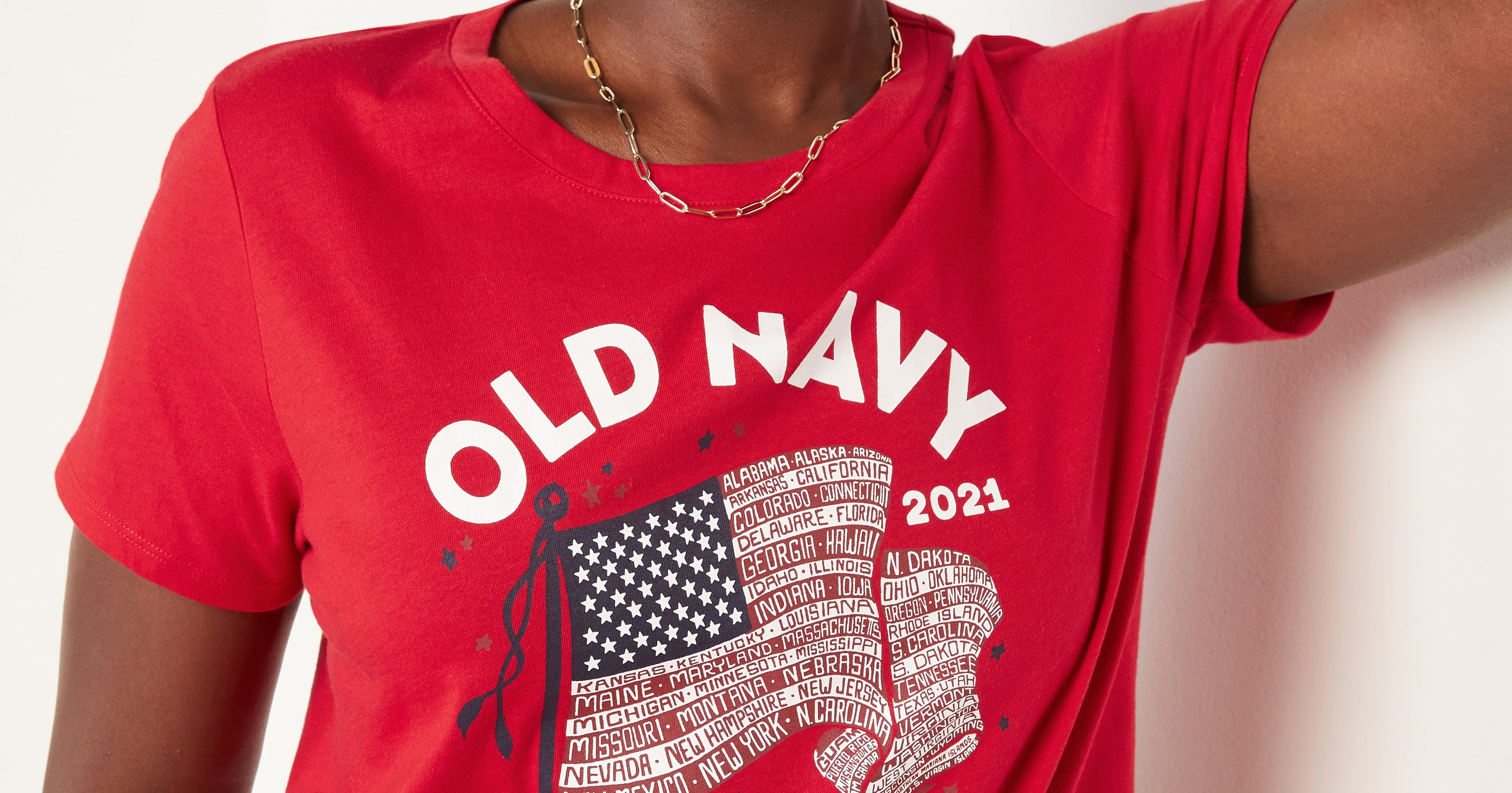 Old Navy's 2021 Flag Tees Celebrate New American Citizens