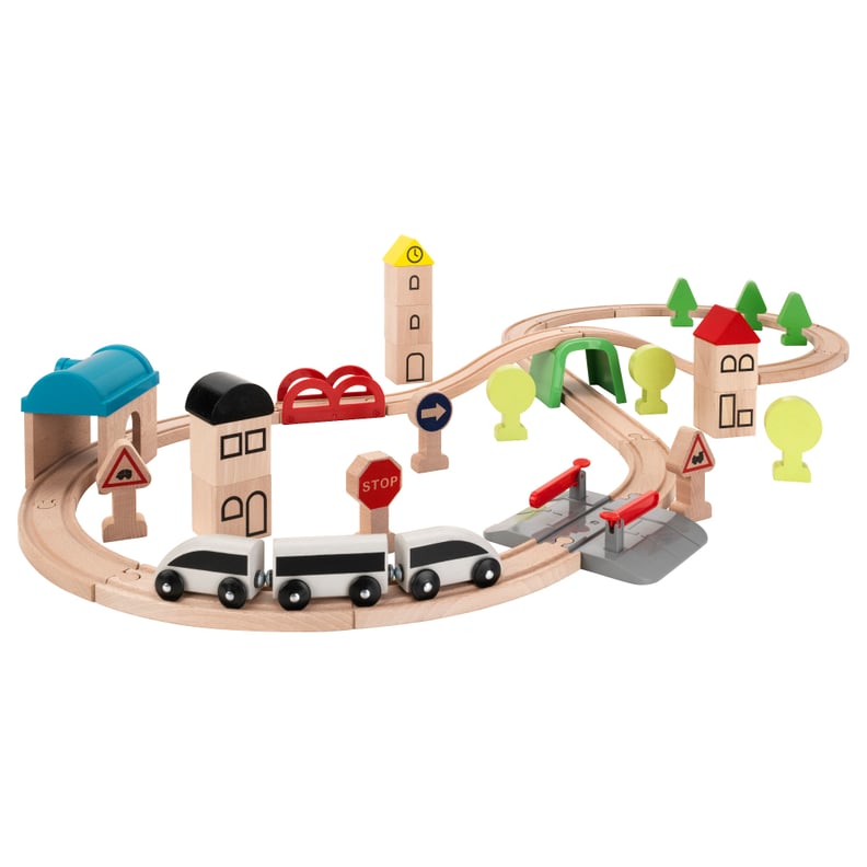 45-Piece Train Set With Track