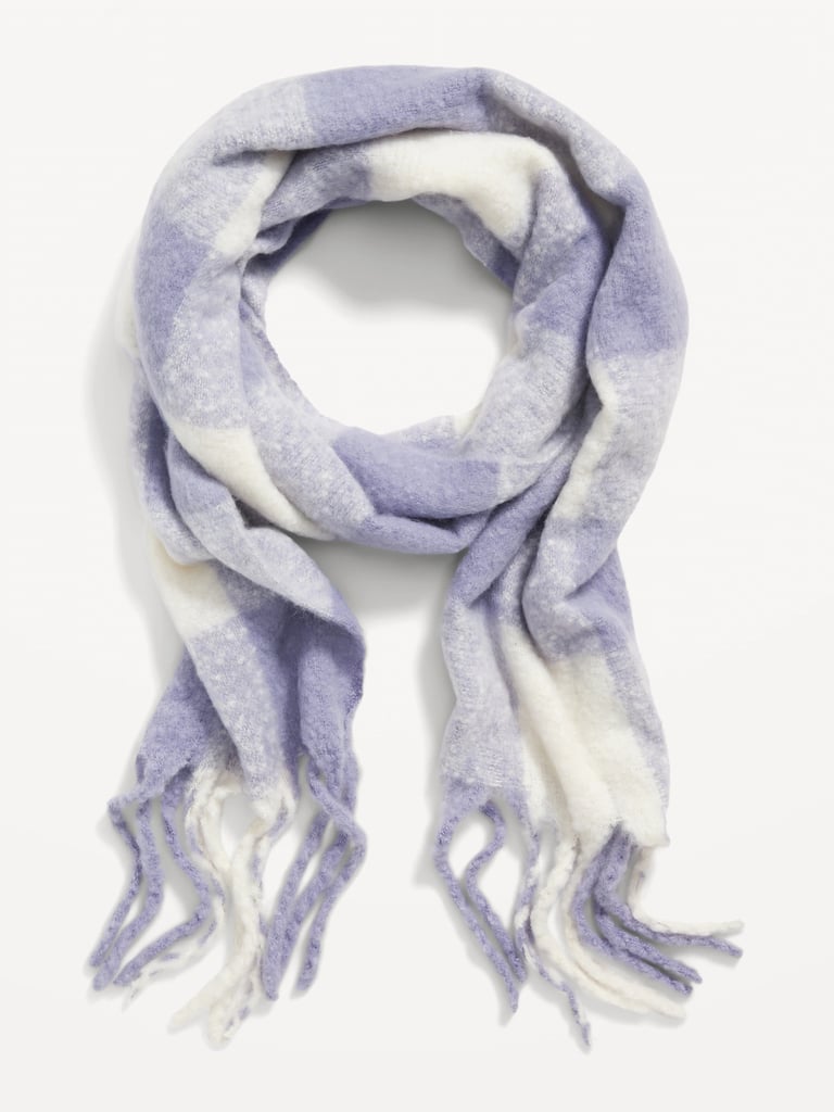 礼物在20美元:老海军舒适Soft-Brushed图案的围巾