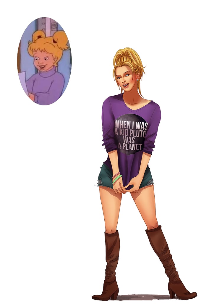 Dorothy Ann From The Magic School Bus 90s Cartoons All Grown Up 