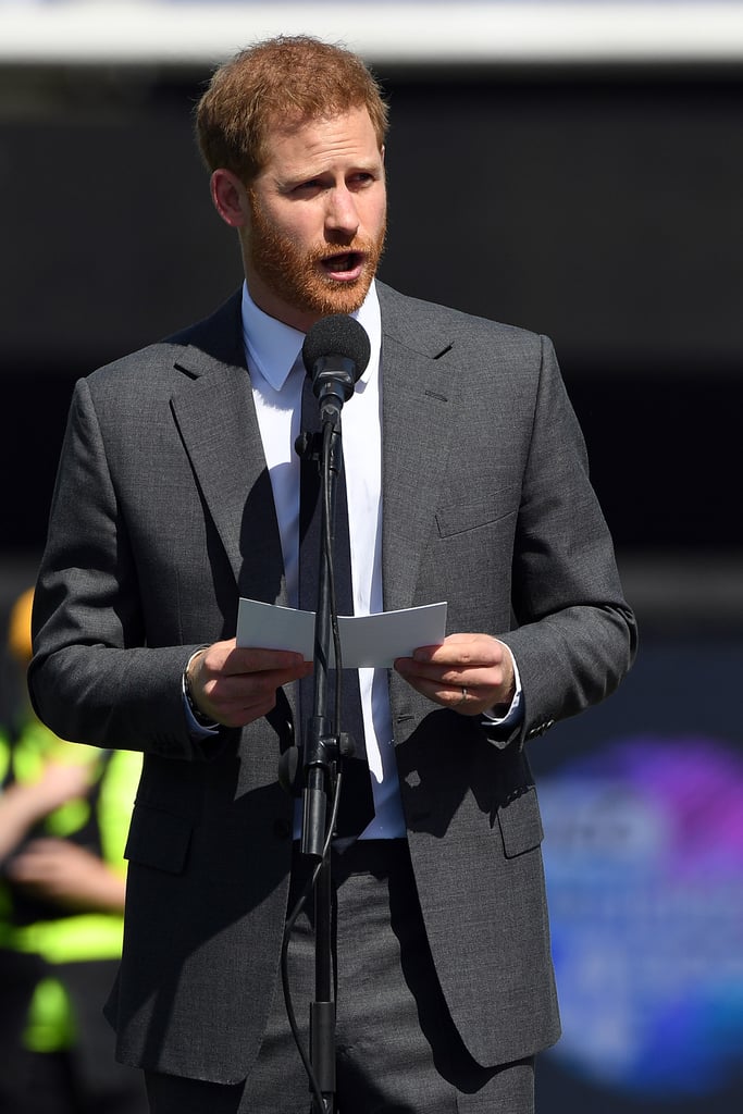 Prince Harry at Opening of Cricket World Cup 2019