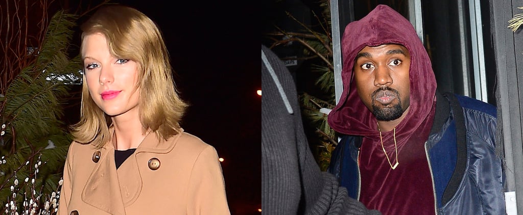 Taylor Swift and Kanye West at Dinner February 2015