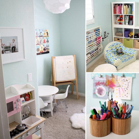 Adella and Nolan's Creative, Book-Filled Playroom