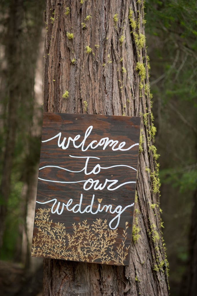 California Forest Wedding