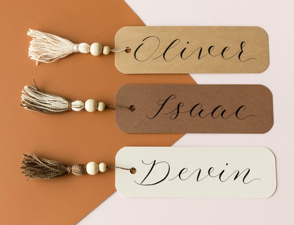 Personalized Custom Calligraphy Bookmarks Gifts For Introverts 2020