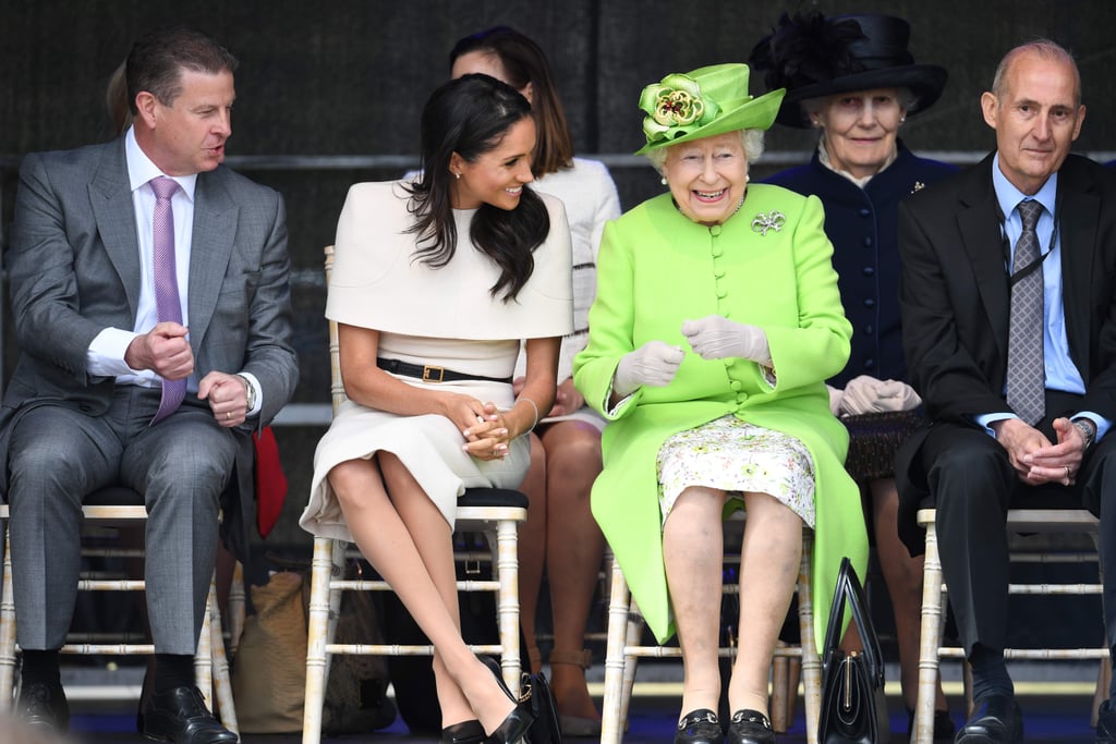 Znalezione obrazy dla zapytania meghan markle and queen elizabeth ii