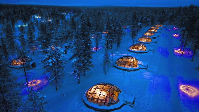 Igloo Village in Finland