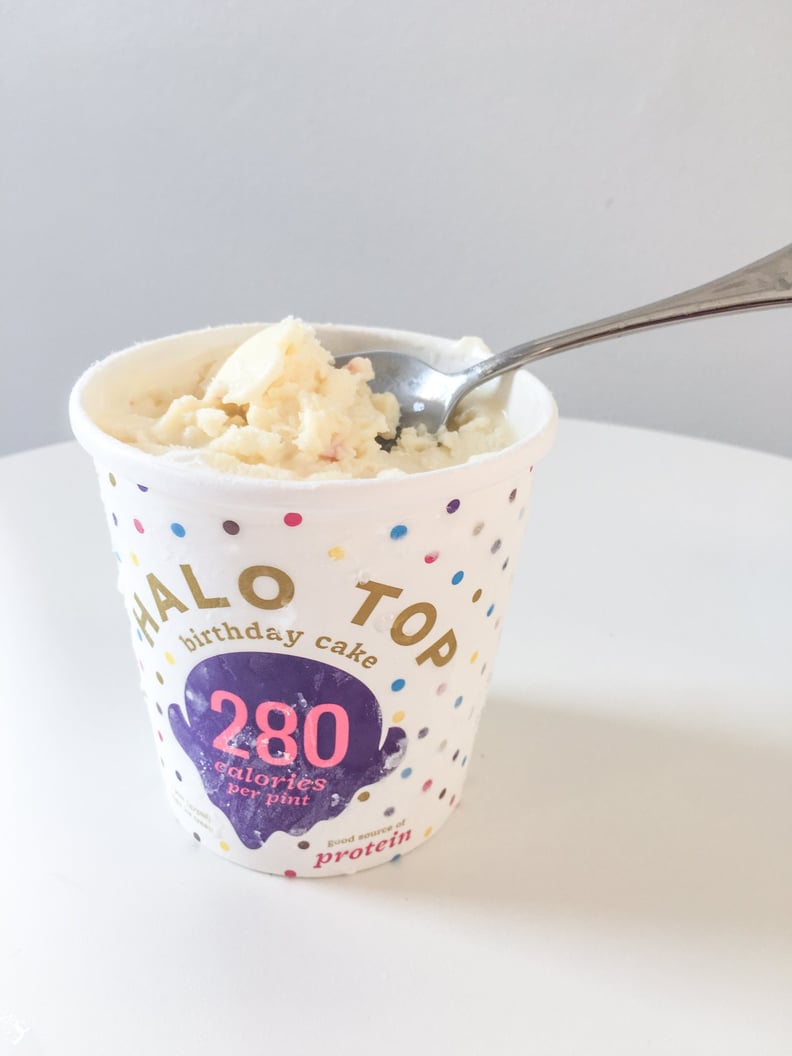 Halo Top Birthday Cake