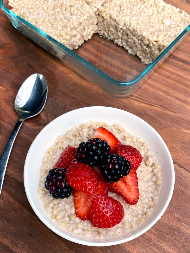 How to Meal-Prep Cinnamon Steel-Cut Oatmeal