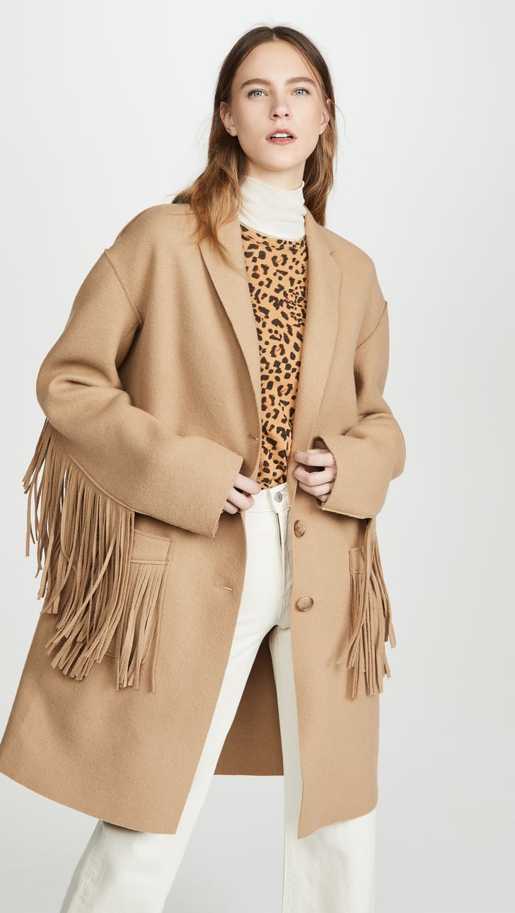 A Statement Jacket R13 Fringe Raw Cut Coat Fringe Jackets Are