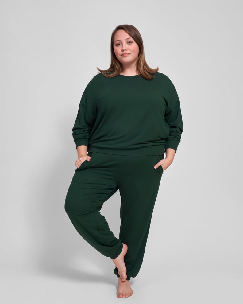 Universal Standard Bridget Jogger and Lauren Core Sweatshirt