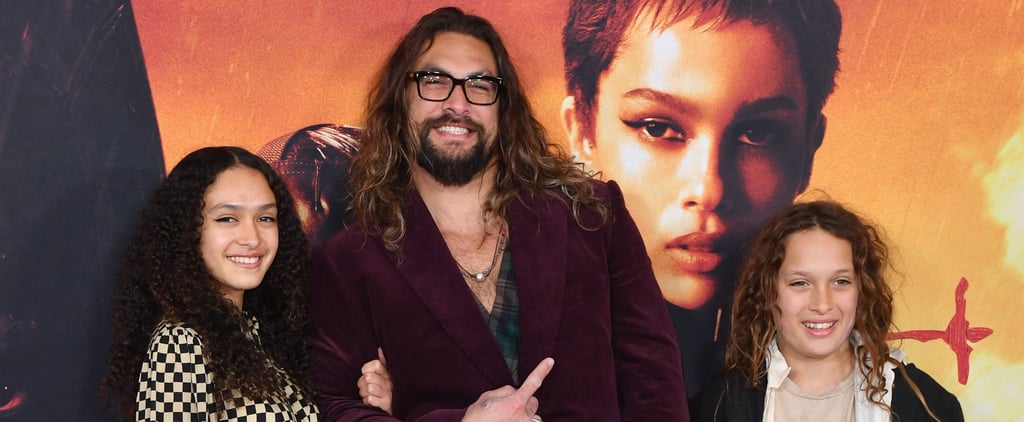 Jason Momoa Is in Proud-Stepdad Mode at Zoë Kravitz's Premiere For "The Batman"