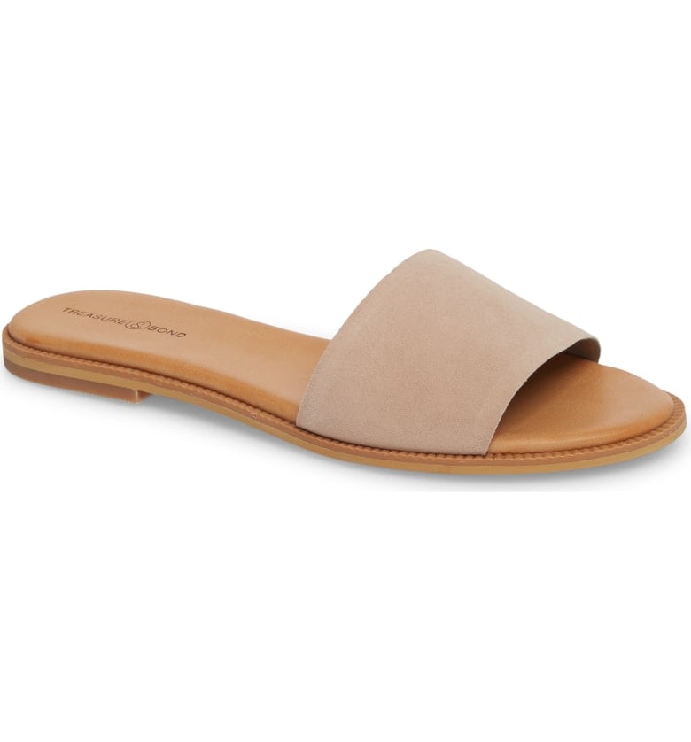 Treasure & Bond Mere Flat Slide Sandals