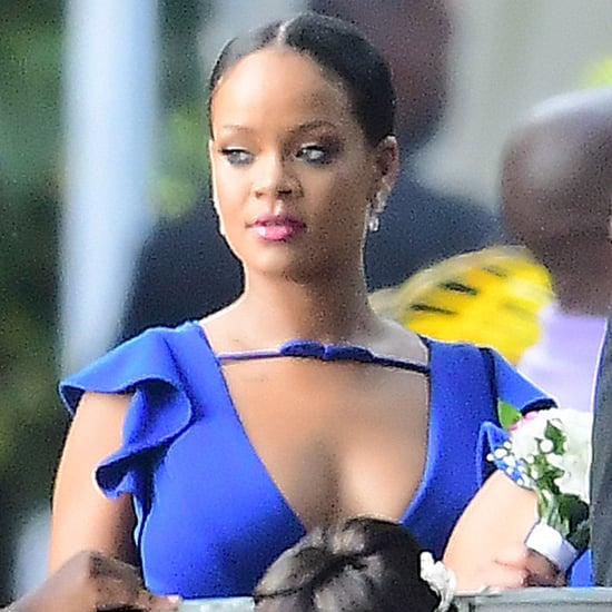 Rihanna at a Friend's Wedding Pictures August 2018