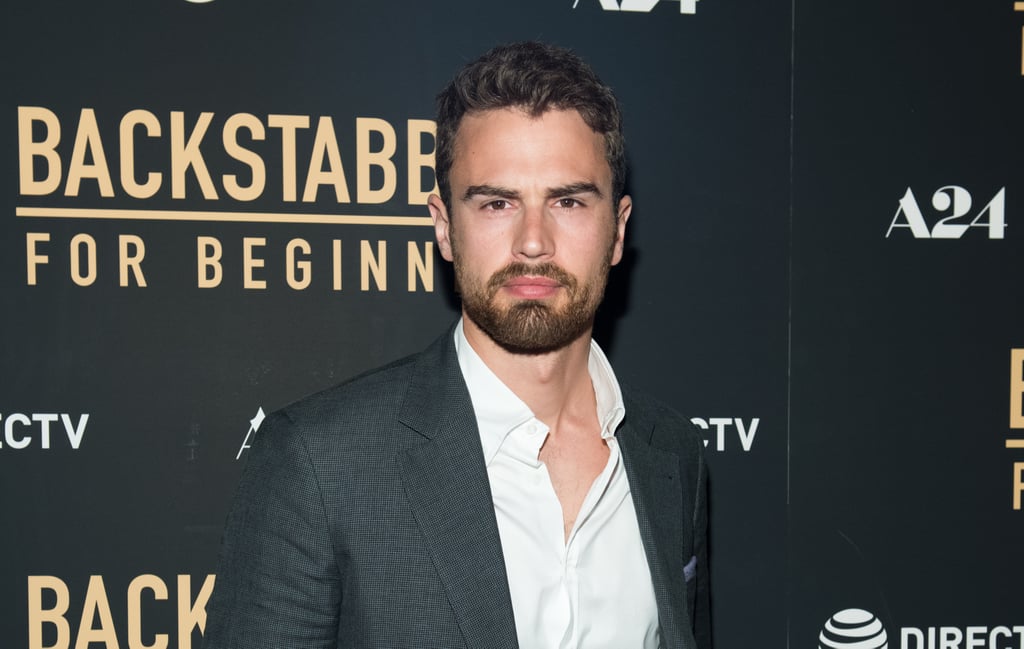 Theo James at Backstabbing For Beginners NYC Premiere 2018