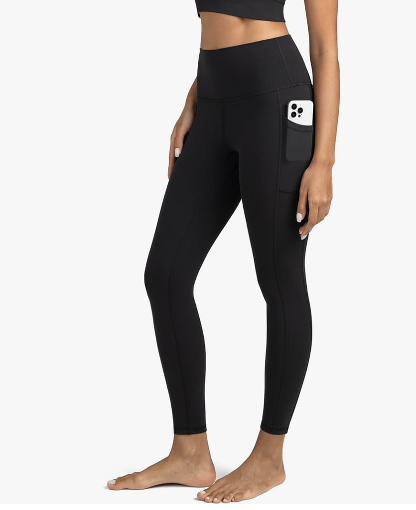 Colorfulkoala High Waisted Tummy Control Workout Leggings 7/8 Length