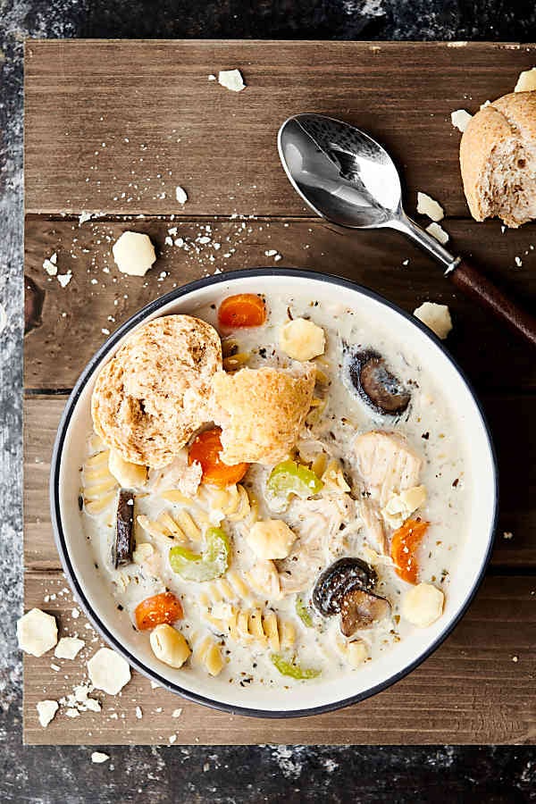 Creamy Chicken Noodle Soup