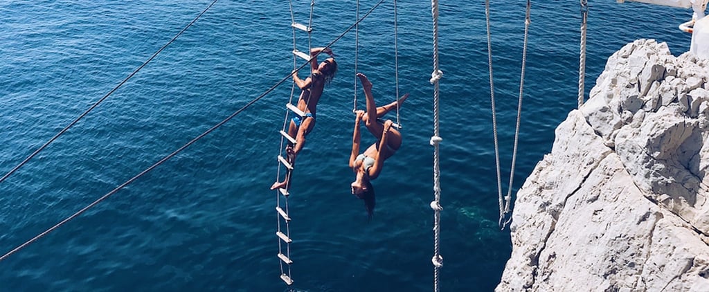This Swing in the French Riviera Might Not Be Ideal For People Afraid of Heights . . . or the Sea