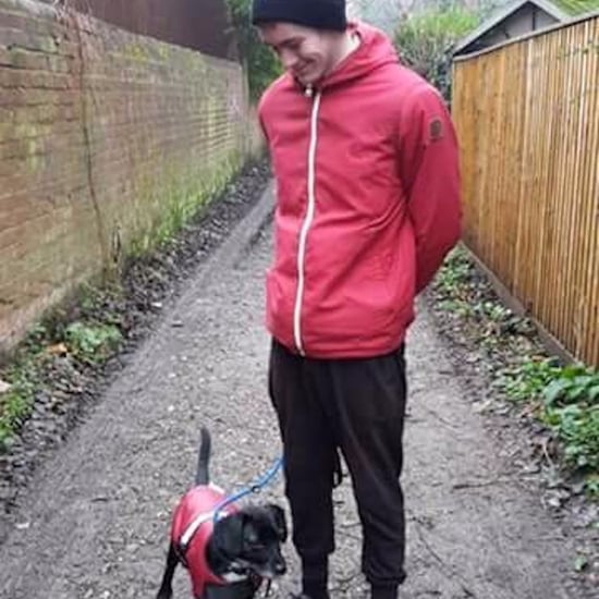 Boyfriend Wears Matching Outfits With Dog
