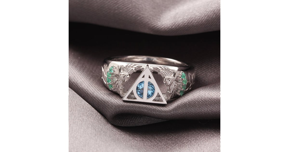 Custom Magical Owl Engagement Ring Harry Potter Engagement Rings