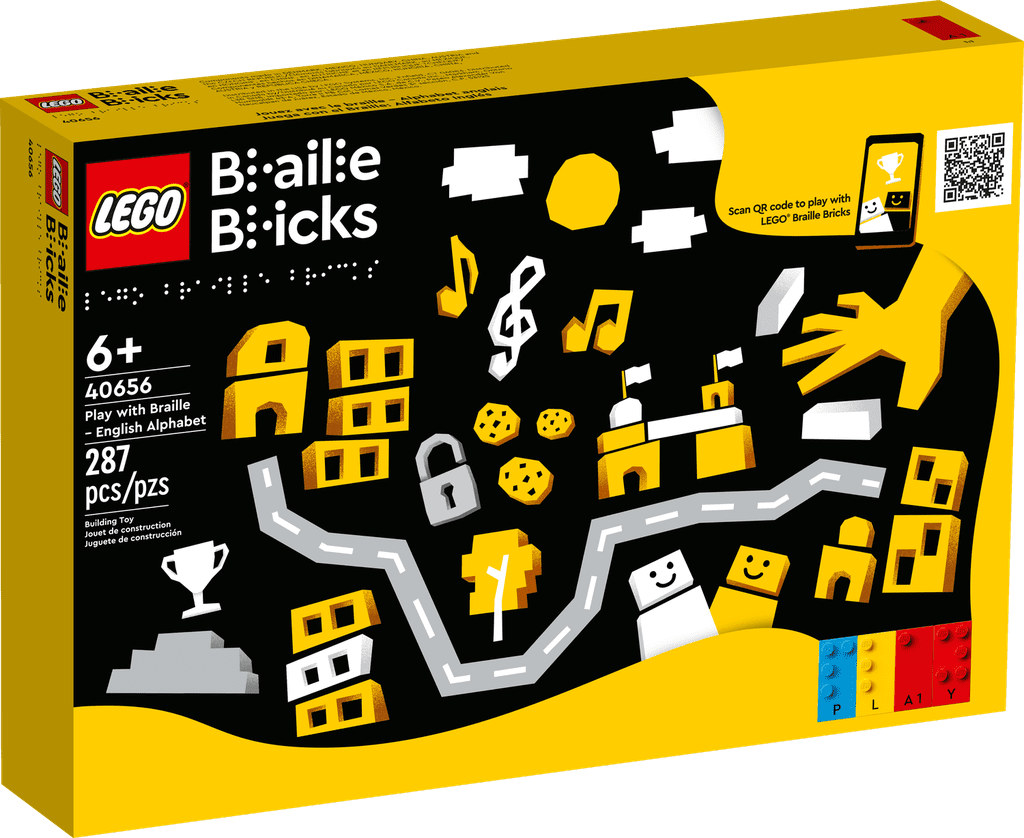 Play with Braille – English Lego Set