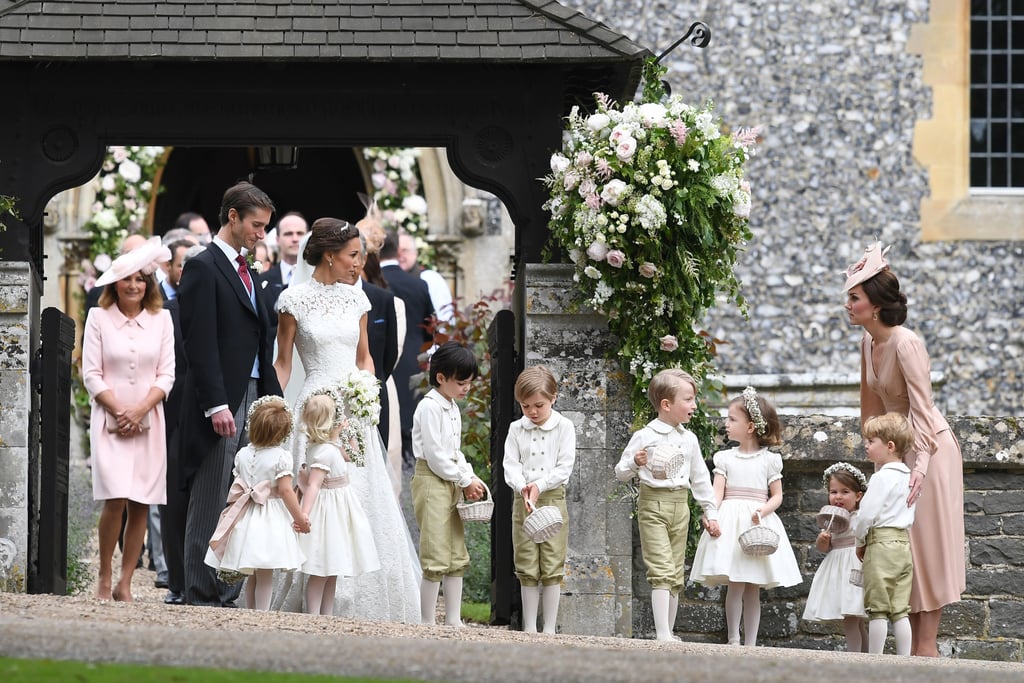 The Royal Family at Pippa Middleton and James Matthews's Wedding
