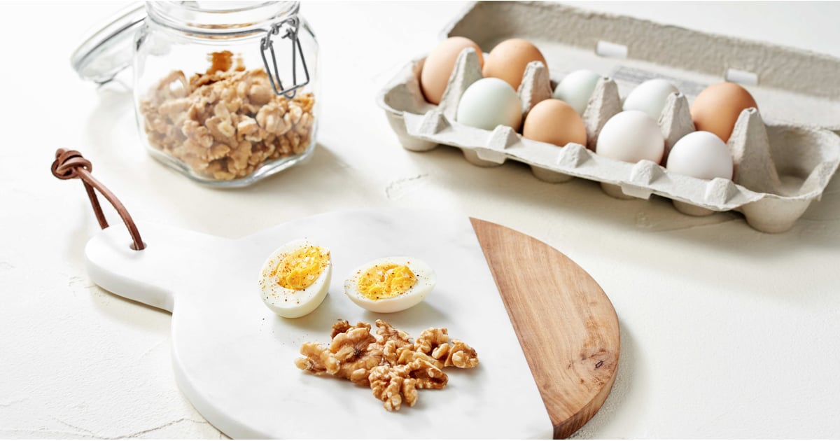 HardBoiled Egg With Nuts POPSUGAR Fitness