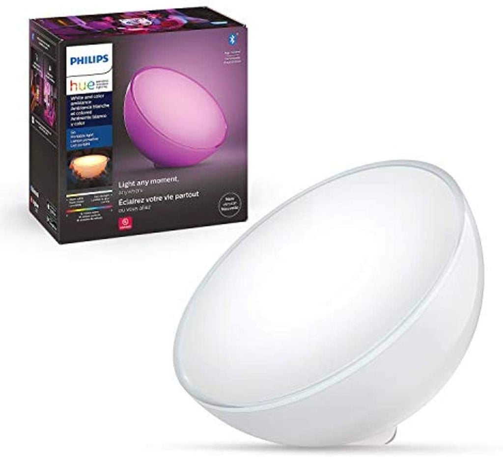 Philips Hue Go White and Color Portable Dimmable LED Smart Light Table Lamp