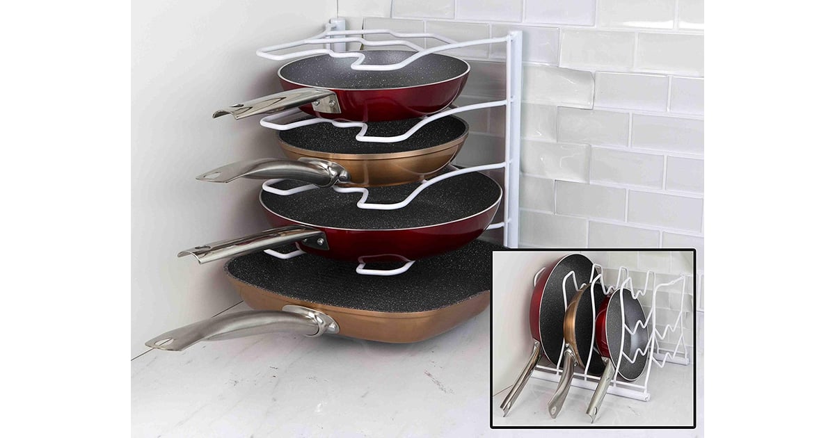Home Basics Pan Organiser Rack Best Organisers POPSUGAR