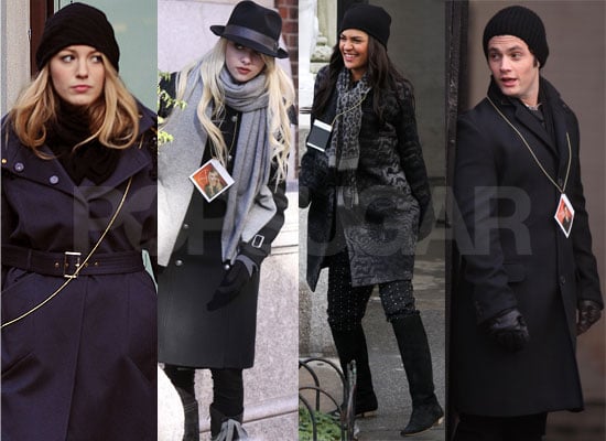 Photos of the Gossip Girl Cast Filming Season 3 in New York City and Playing Games | POPSUGAR ...