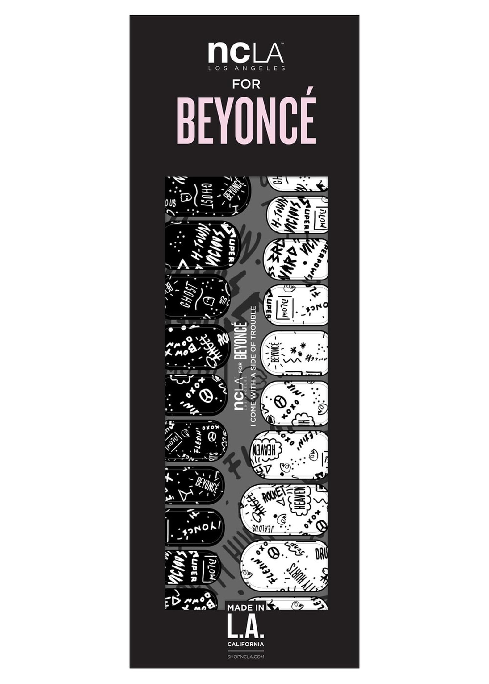 Beyonce and NCLA Nail Wraps POPSUGAR Beauty