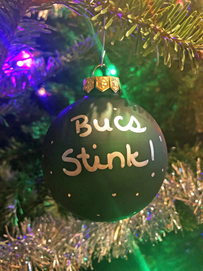 This Ornament Trolling My Older Brother's Favorite Football Team
