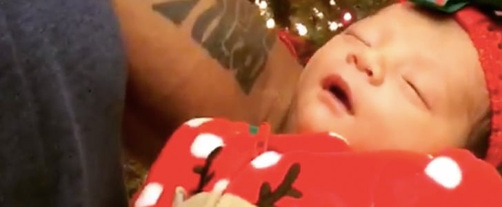 Dwayne Johnson Shares Christmas Video With Baby Daughter