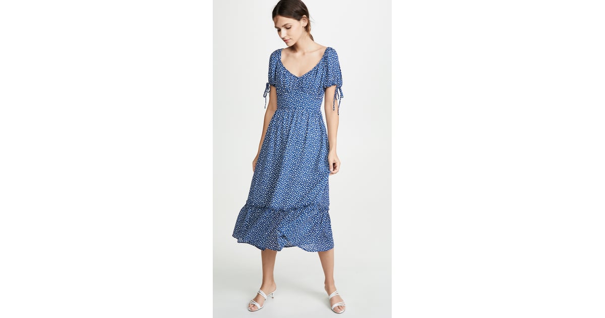 Moon River Blue Dot Dress | Best Summer Dresses From Shopbop | POPSUGAR ...