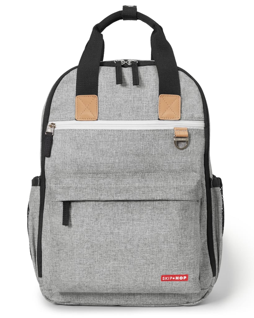 Skip Hop Duo Backpack in Grey Melange