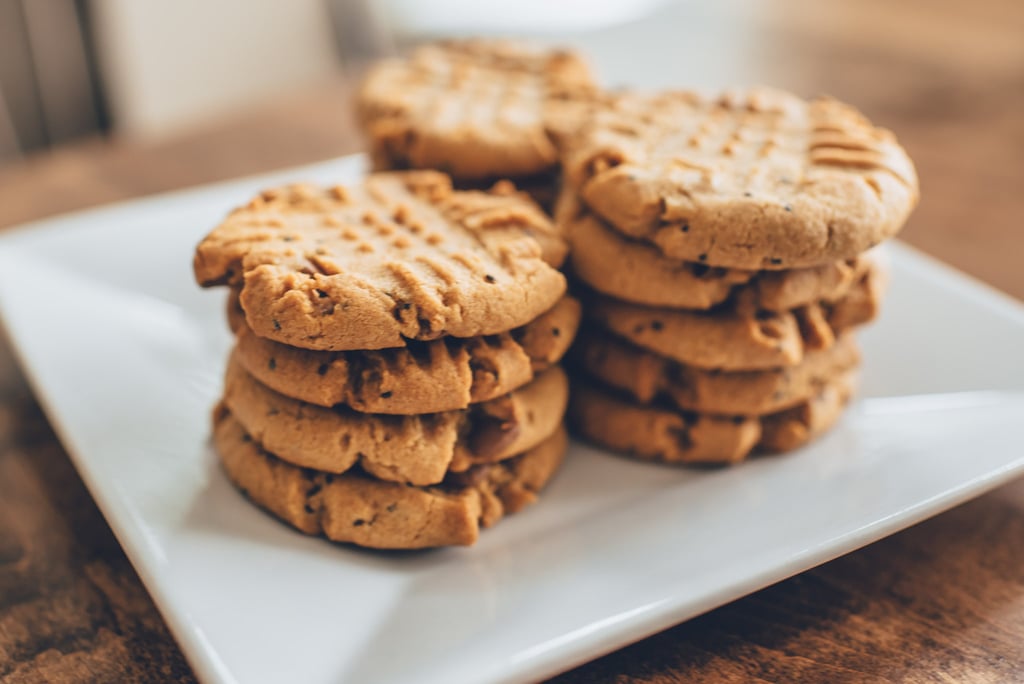 Peanut Butter Protein Cookies POPSUGAR Fitness