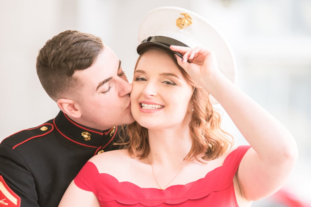 Military Couple Engagement Session in Washington DC