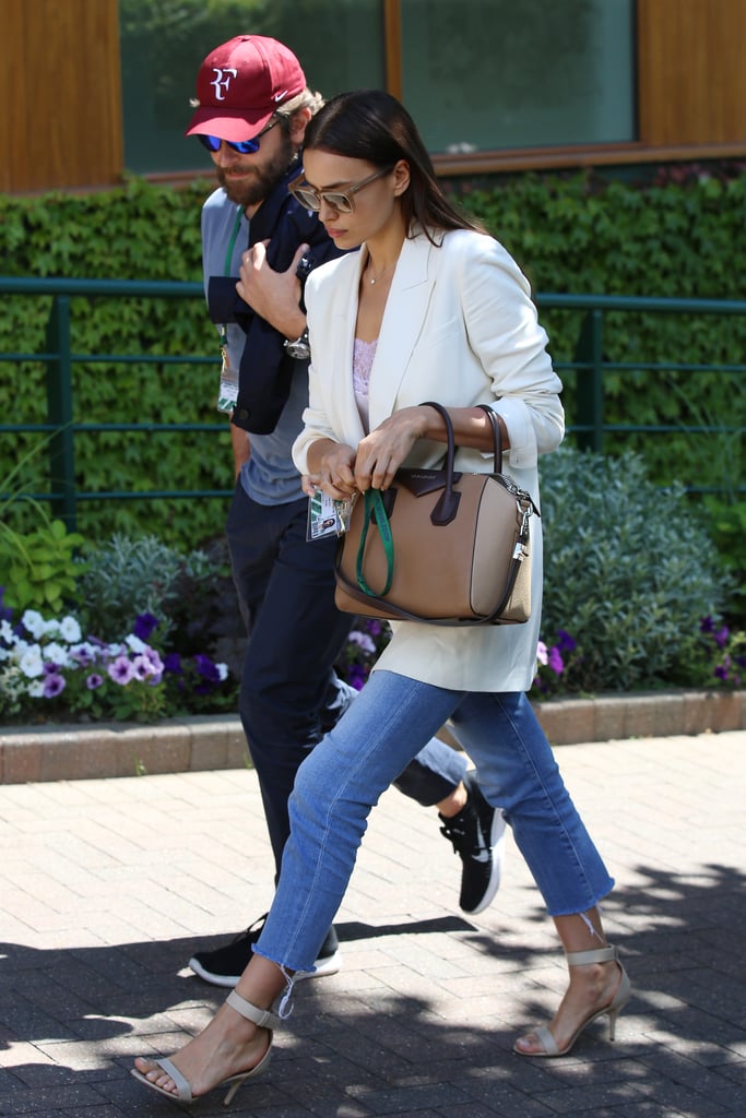 Bradley Cooper and Irina Shayk at Wimbledon 2016