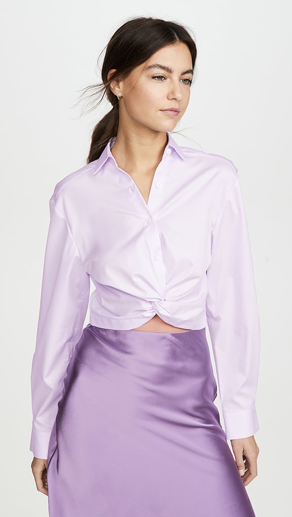 Dion Lee Twist Placket Shirt | The Biggest 2020 Color Trends to Wear ...