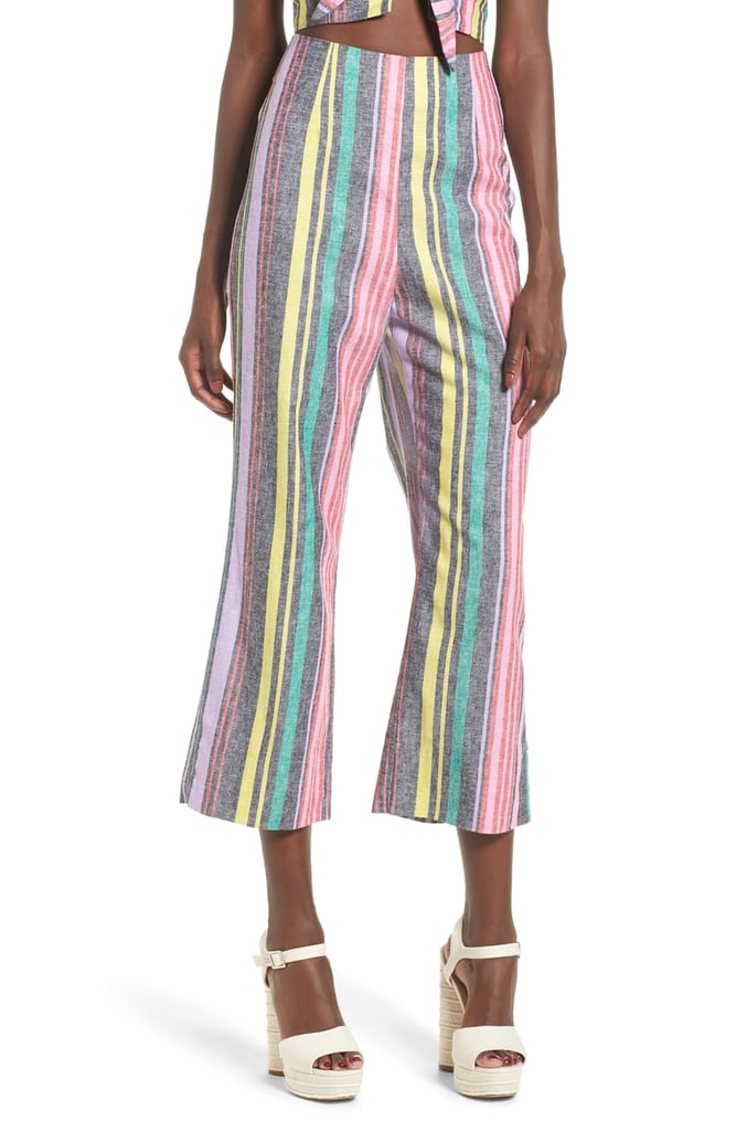 AFRM Karina High Waist Crop Flare Pant