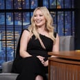 Hilary Duff Wears a Sultry Chest-Cutout Dress For a Late-Night Appearance