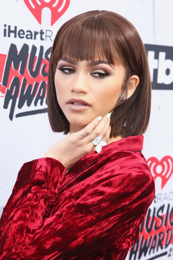 Zendaya's Contoured Eyeshadow