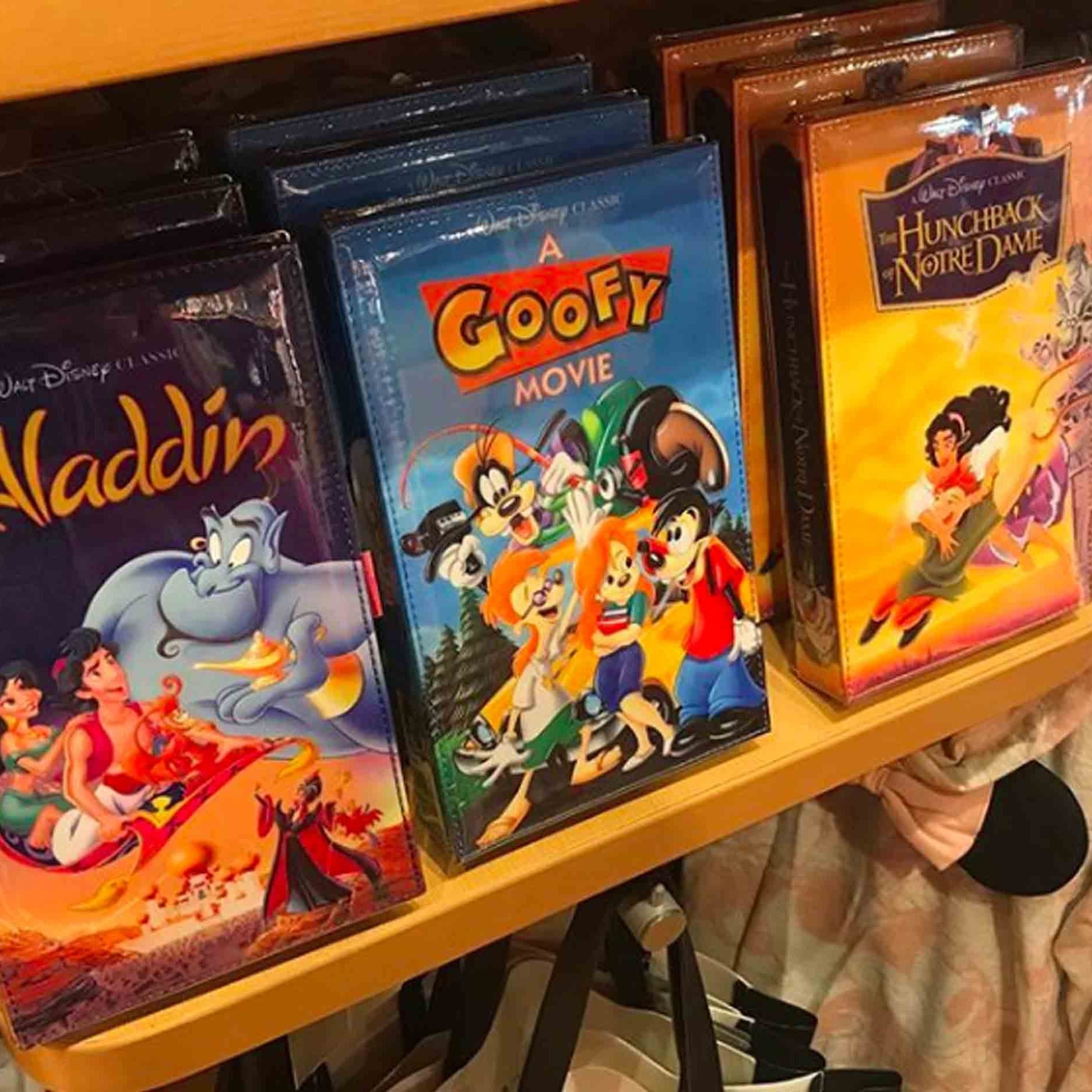 Disney clutch hotsell bag vhs